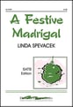 A Festive Madrigal SATB choral sheet music cover